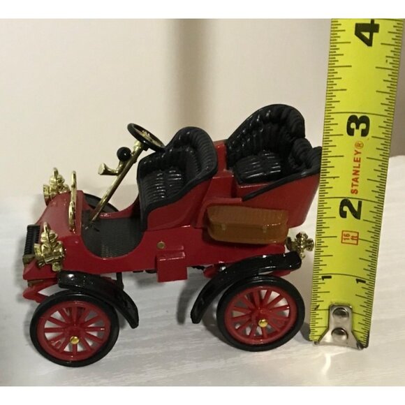 Vintage Red1903 Model Car With Gold Accents & Black Seats 3.5 X  3' - Picture 16 of 16